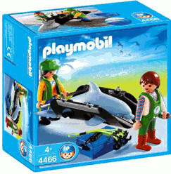 Playmobil Tierpark Tierpfleger mit Delfin (4466)