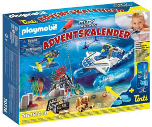 Playmobil Badespaß Polizeitaucheinsatz Adventskalender (70776)