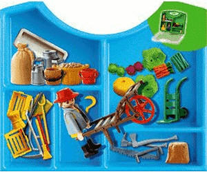 Playmobil Mini/Sortiersets Sortierbox Bauer (4179)
