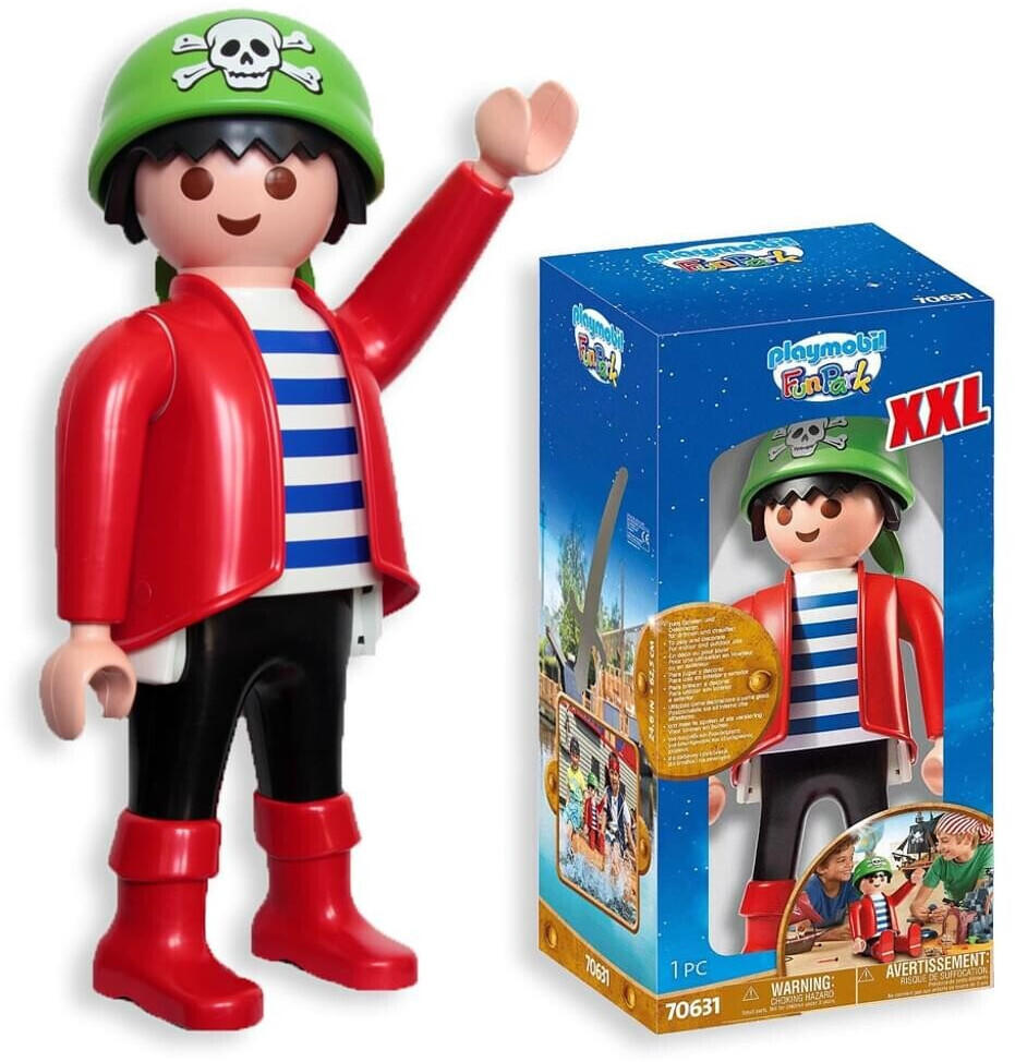 Playmobil XXL Pirat Rico | 62 cm | FunPark | Grossfigur Deko | 70631