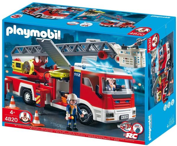 Playmobil City Action Feuerwehr-Leiterfahrzeug (4820)