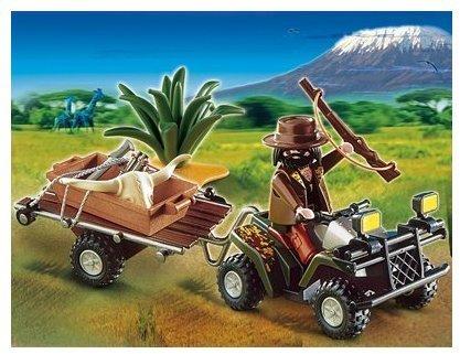 Playmobil Tierwelt Afrikas Wilderer Quadgespann (4834)