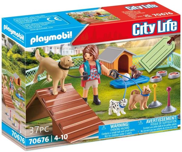 Playmobil City Life Geschenkset Hundetrainerin 70676