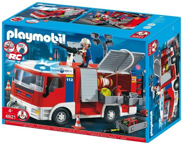 Playmobil Feuerwehr Feuerwehr-Rüstfahrzeug (4821)