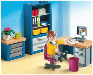 Playmobil Citylife-Modernes Wohnen Arbeitszimmer (4289)