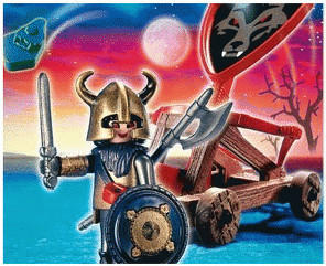 Playmobil Ritter Katapult für Wolfsgespann (4812)