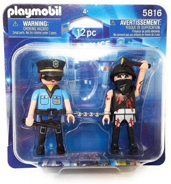 Playmobil Polizei - Polizist und Verbrecher (5816) Test TOP Angebote ab  4,51 € (Dezember 2022)