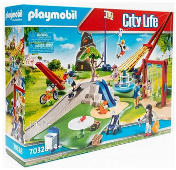 Playmobil City Life Grosser Spielplatz - Freizeitpark mit Figuren (70328)