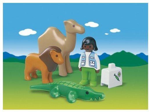 Playmobil 1.2.3 Tierparkärztin (6744)