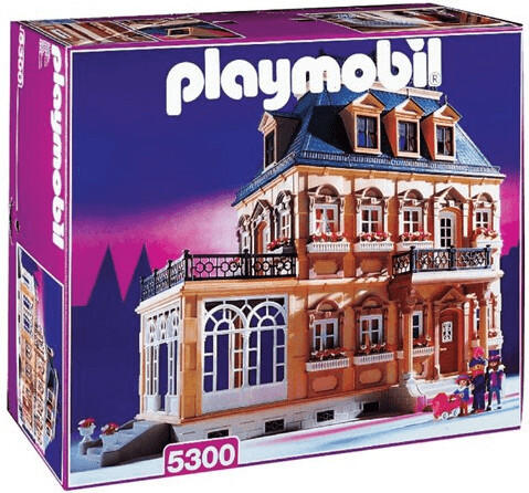 Playmobil Puppenhaus - Großes Puppenhaus mit Terrasse (5300)