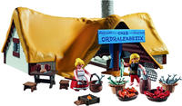 Playmobil Konstruktions-Spielset "H&uuml;tte des Verleihnix (71266), Asterix" Made...