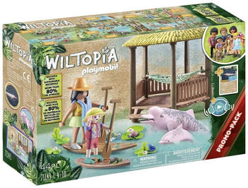 Playmobil Wiltopia - Paddeltour mit den Flussdelfinen (71143)