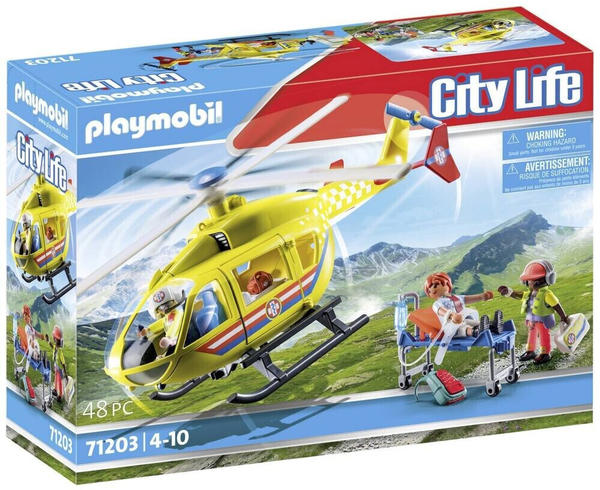 Playmobil City Life - Rettungshelikopter (71203)