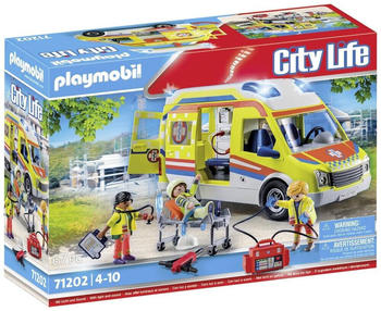 Playmobil City Life - Rettungswagen mit Licht und Sound (71202)