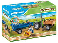 PLAYMOBIL COUNTRY 71249, PLAYMOBIL COUNTRY PLAYMOBIL 71249 Traktor mit H&auml;nger
