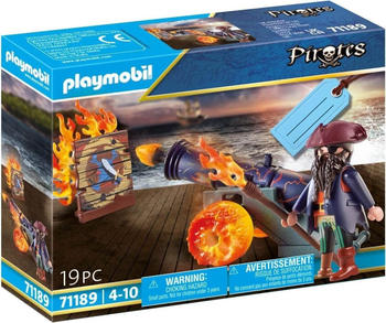 Playmobil Pirat mit Kanone (71189)