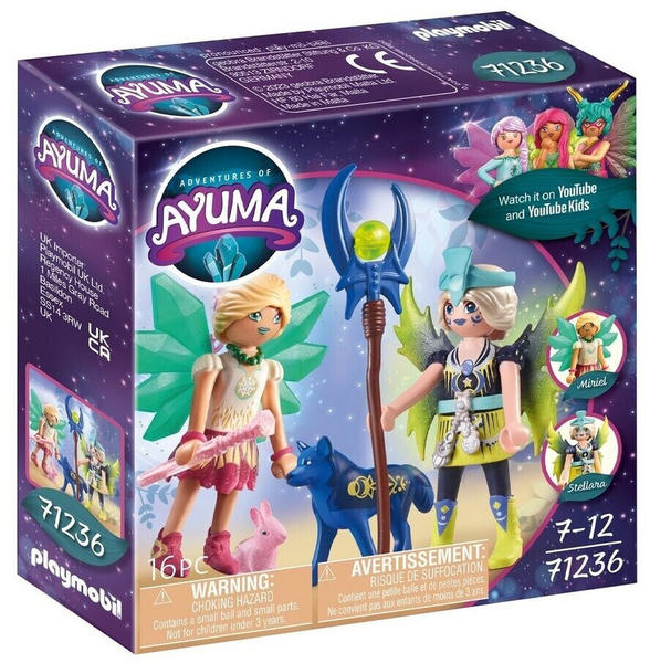 Playmobil Adventures of Ayuma Crystal- und Moon Fairy (71236)