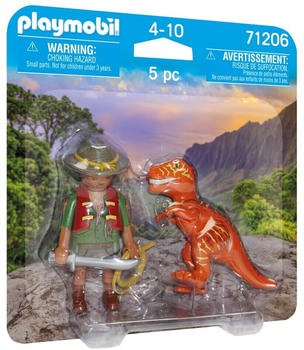 Playmobil DuoPack Abenteurer mit T-Rex (71206)