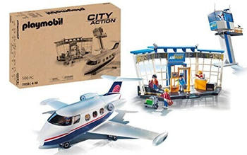 Playmobil City Action - Flughafen mit Flugzeug und Tower (71153)