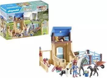 Playmobil Horses of Waterfall - Amelia & Whisper mit Pferdebox (71353)