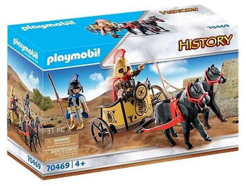 Playmobil History Achilles im Streitwagen mit Patroklos (70469)