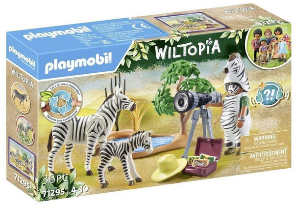 Playmobil Wiltopia - Unterwegs mit der Tierfotografin (71295)