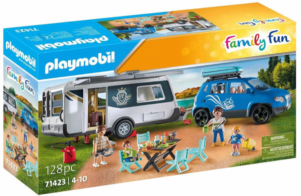 Playmobil Wohnwagen mit Auto (71423)
