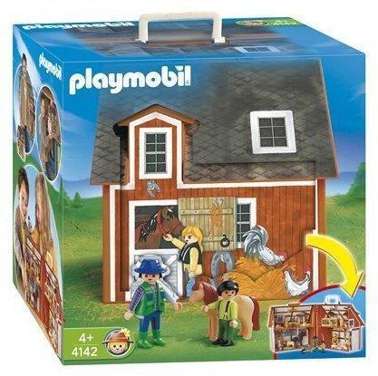 Playmobil Bauernhof Mein Mitnehm-Bauernhof (4142)