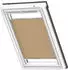 Velux Wabenplissee Uni Goldbeige 1049, 114x160cm SK10), Aluminiumschiene,GGU,Manuell