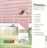 Deco-Raum Basic ohne Bohren 110x150cm Rosa Blickdicht Klemmfix