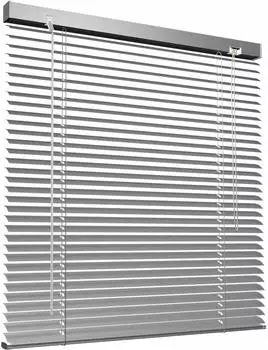 Victoria M. Aluminium-Jalousie mit Klemmclips 140x130cm silber