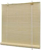 vidaXL Bambusrollo Natur 120x220 cm