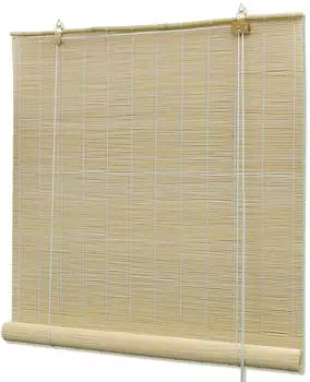 vidaXL Bambusrollo 120x220cm natur