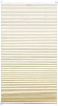Gardinia EASYFIX Plissee mit 2 Bedienschienen elfenbein 85x130cm