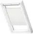 Velux Plissee Uni Weiß 1016 Faltstore, 78x140cm MK08), GGU,Manuell,weiße Schiene
