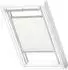 Velux Plissee Uni Weiß 1016 Faltstore, 94x160cm P10), GGU,Manuell,weiße Schiene