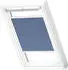 Velux Wabenplissee Uni Blau 1156 55x98cm CK04), GGU,Manuell,weiße Schiene