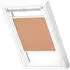 Velux Wabenplissee Uni Goldbeige 1049, 55x98cm C04), GGU,Manuell,weiße Schiene