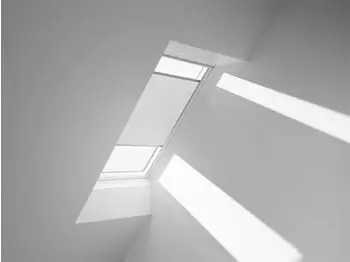 Velux Wabenplissee Uni weiß, 94x60cm P31), Aluminiumschiene,GGU,Manuell