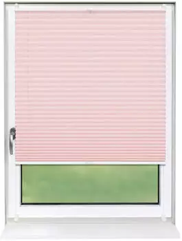 Deco-Raum Basic ohne Bohren 70x150cm Rosa Blickdicht Klemmfix