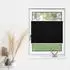 Deco-Raum Basic ohne Bohren 85x210cm Schwarz Blickdicht Klemmfix
