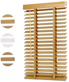 Sekey Holzjalousie 50mm 80x220cm natur
