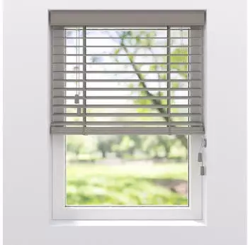 Soluna Bambusjalousie 50mm 50x130cm grau