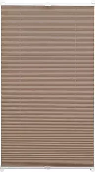 Gardinia EASYFIX Plissee mit 2 Bedienschienen taupe 60x130cm 60x130cm