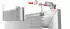 Gardinia EASYFIX Plissee mit 2 Bedienschienen schiefer 90x210cm