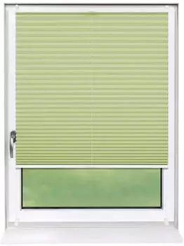 Deco-Raum Basic ohne Bohren 40x150cm Hellgr&uuml;n Blickdicht Klemmfix