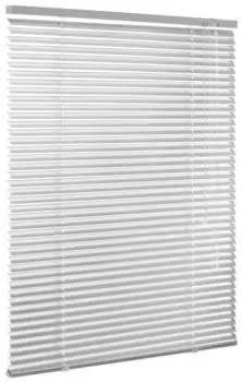 Ventanara Jalousette mit Klemmträger 130x220cm silber