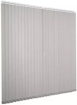 Ventanara Lamellenvorhang vertikal 89mm 300x250cm grau