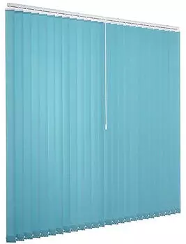Ventanara Lamellenvorhang vertikal 89mm 100x180cm türkis