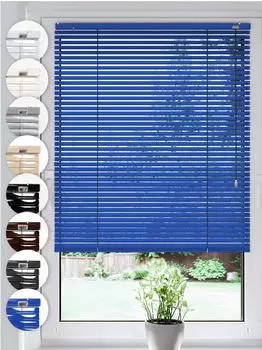 Sonello Klemmfix-Aluminium-Jalousie 70x220cm blau